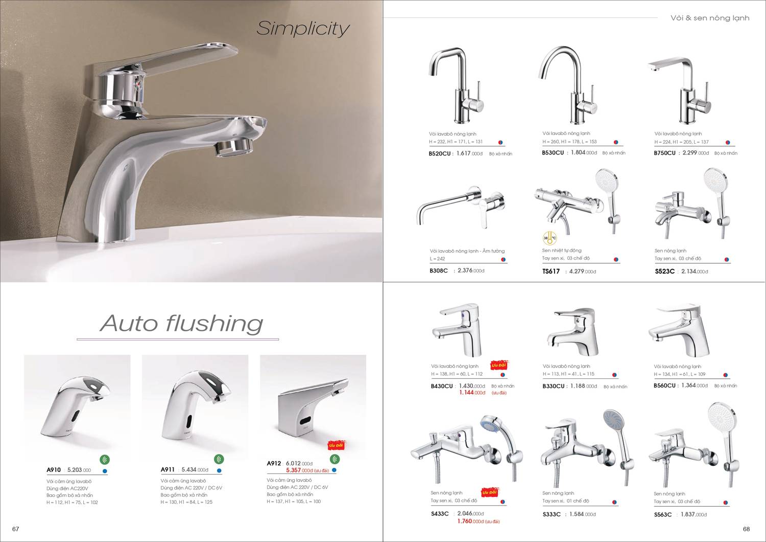 Thiết bị vệ sinh CAESAR Catalogue và Bảng giá mới nhất /Page 35